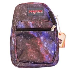 JanSport Big Break Insulated Lunch Bag Night Sky Galaxy Print NWT
